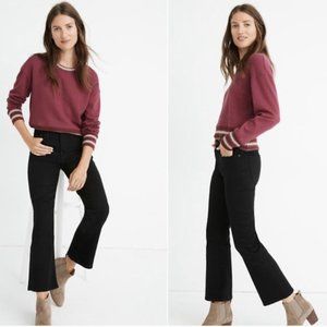 NEW Madewell Cali Demi-Boot Jeans in Black
